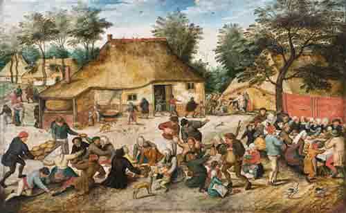 Turn your images into 经典油画, Style Transfer, Online, AI, Use Style:The Peasant Wedding.jpg